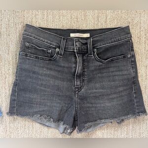Levi’s High Rise Stretch Shorts